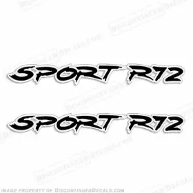 B-ra-sp-r72 Discontinued Decals Fits Ranger Sport R72 Set Of 2