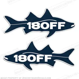 B-sf-180ff-10.75 Discontinued Decals Fits Sea Fox 180ff - 4 Inch X 10.75