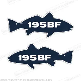 B-sf-195bf Discontinued Decals Fits Sea Fox 195bf