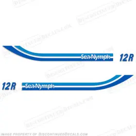B-sn-12r Discontinued Decals Fits Sea Nymph 12r Boat Stripe Decal Kit