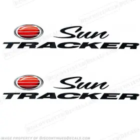 B-st-19.5 Discontinued Decals Fits Sun Tracker Boat Set Of 2 - 19.5 Inch Long