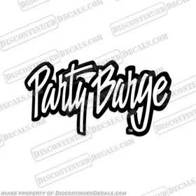 B-st-pb-13 Discontinued Decals Fits Sun Tracker Party Barge Pontoon Boat Decal - 6 Inch High X 13 Long