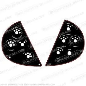 B-str-dash-97-2 Discontinued Decals Fits Stratos Dashboard - 295 Pro Elite Dc Style 2