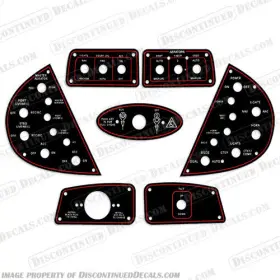 B-str-dash-97 Discontinued Decals Fits Stratos Dashboard - 295 Pro Elite Dc