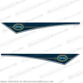 Bl-gw-228-pnd-g-36.5 Discontinued Decals Fits Grady White Seafarer 228 Pendant - Gold / 36.5 Inch Long