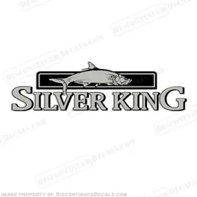 Bl-mm-sk-18 Discontinued Decals Fits Silver King Decal By Mako Marine - 5 Inch High X 18 Long