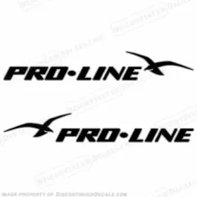 Bl-pl-2c Discontinued Decals Fits Pro-line Boat - 2 Color