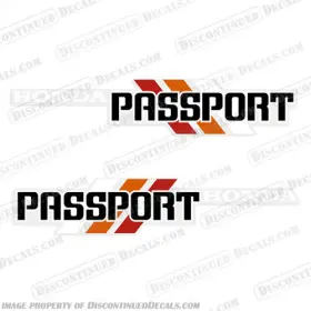 H-pass-c70-sc-82 Discontinued Decals Fits 1982 Honda C70 Passport Scooter