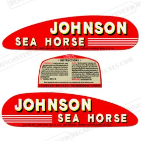 J-5-46-ca Discontinued Decals Fits Johnson 1946 5hp - Canada Version