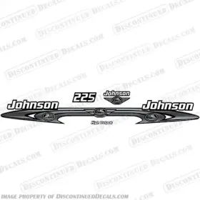 J-op-200-250-ho-225 Discontinued Decals Fits Johnson 225hp High Output - Wrap Around