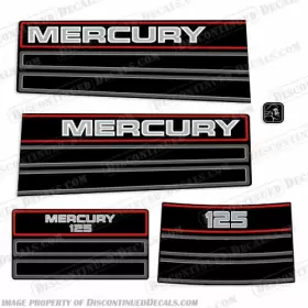 M-125-94-95 Discontinued Decals Fits Mercury 125hp Outboard Engine 1994-1995