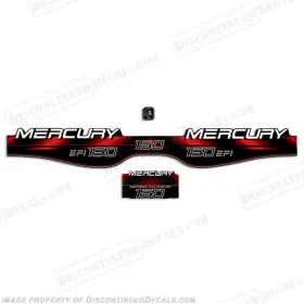 M-150-99-efi Discontinued Decals Fits Mercury 150hp Efi - 1994 1999 Red