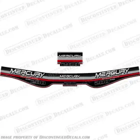 M-200-ns-xr6-r Discontinued Decals Fits Mercury 200hp Xr6 Nitro Series Outboard Motor Engine Decal Kit