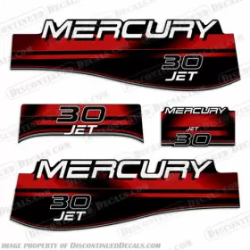 M-30-jet-94-99 Discontinued Decals Fits Mercruiser Pre-alpha 215hp Stern Drive - Model 215h 215e