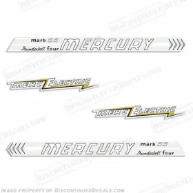 M-55-56-e Discontinued Decals Fits Mercury 1956 55hp Electric Outboard
