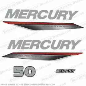 M-90-fs-20xx Discontinued Decals Fits Mercury 50 Fourstroke 2018 - 2023