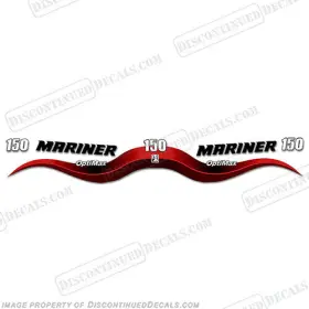 Ma-150-opt-wr Discontinued Decals Fits Mariner 150hp Optimax Decal Kit - Wrap Around