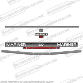 Ma-60-93-94-95 Discontinued Decals Fits Mariner 60hp Outboard Engine Motor Decal Kit - 1993 1995