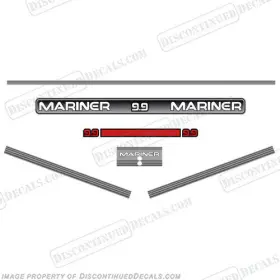 Ma-9-ml-96 Discontinued Decals Fits Mariner 1994-1996 9.9hp Decal Kit