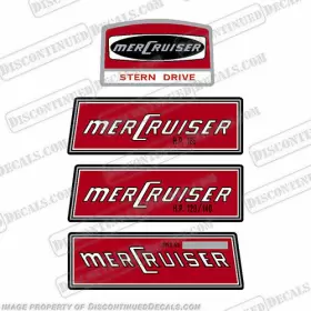 Mc-pa-sd-73 Discontinued Decals Fits Mercruiser 1973 Pre-alpha Stern Drive
