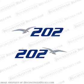 Discontinued Decals Pro-ln-202-99 Fits Pro-line Inch 202 1999 - 2 Colors
