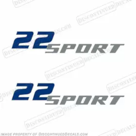 Discontinued Decals Pro-ln-22-sprt Fits Pro-line 22 Sport 2000 Decal Kit - Set Of 2
