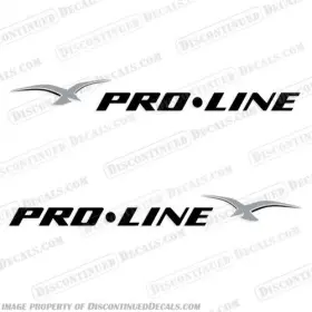 Discontinued Decals Pro-ln-220-2c-99 Fits Pro-line 220 Boat 1999 - 2 Colors