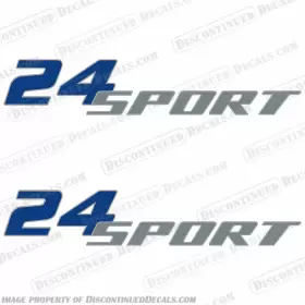 Discontinued Decals Pro-ln-24-sprt Fits Pro-line 24 Sport 2000 Decal Kit - Set Of 2