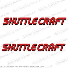 Pwc-sc-2-any Discontinued Decals Fits Shuttle Craft Boat Style 2 - Any Color