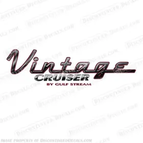Rv-vin-gulf-19-40 Discontinued Decals Fits Vintage Cruiser By Gulfstream Rv 2019 Decal - 40 Inch Long