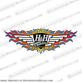 Discontinued Decals Tlr-h&h-single-17 Fits H&h Trailer Decal Single - 4.75 Inch High X 17 Long