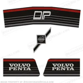 Vol-p-290-od Discontinued Decals Fits Volvo Penta 290 Stern Outdrive Outboard Motor Engine
