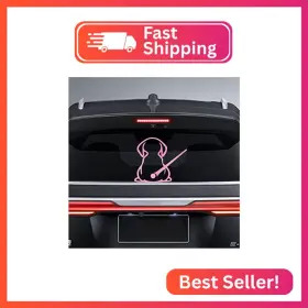 Nh01102 Dreothy Dog Decals Waterproof Rear Wiper Decal Cartoon Funny Moving Tail Sti
