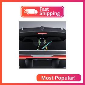 Dreothy Nh01107 Dog Decals Waterproof Rear Wiper Decal Cartoon Funny Moving Tail S