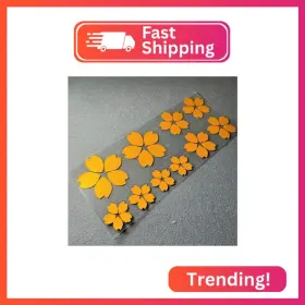 Dxy4037 Dxymoo Creative Fashion Flower Cherry Blossoms Petal Leaves Motor Bike Stickers Auto Bo