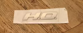 216756 Evinrude H.o. Decal Badge Emblem Oem New