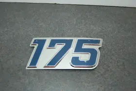207968 Evinrude Johnnson Nos Genuine Johnson Emblem Decal 175 New Old Stock Factory #2