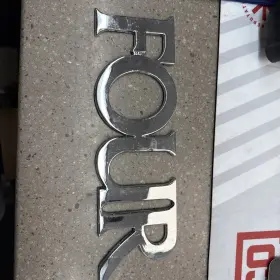 055-0595 Four Winns Chrome Boat Logo