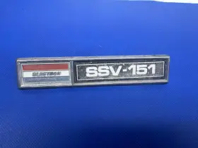 Ssv-151 Glastron Vintage Emblem Plate