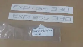 10-0990-20 Grady White Oem 330 Express Lg Designator Nameplate Decal Set #10-0990-20