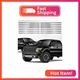 Mos00000141343241232 Grit Kulture Gritkulture Subdued American Flag Decal Transfer Stickers For Cars Trucks Hard