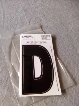 3scbpd Hardline Lot Of 10 Self Adhesive Boat Sticker 3 Inch Black Waterproof