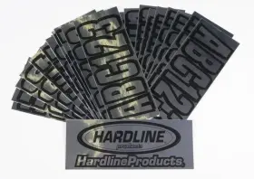 Chblk320 Hardline Series 320 Registration Kit - Chrome Gradation Chrome/black