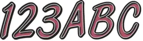 Rubkg400 Hardline Series 400 Registration Kit - Burgundy/black