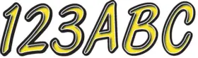 Yebkg400 Hardline Series 400 Registration Kit - Yellow/black