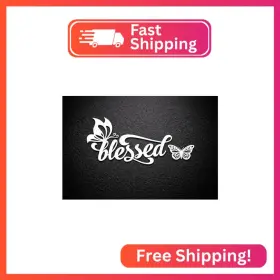 A298-w Hsc Design Vinyl Butterfly Decal Sticker Weatherproof Car Truck Laptop Window