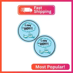 D1959 Imagine This Car Decal Happy And Lazy 2 Pack