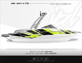 Gk-gh-175 Ipd Graphics Gh Design Graphic Kit For Bayliner 175 Models 1997-2018