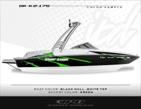 Gk-k2-175 Ipd Graphics K2 Design Graphic Kit For Bayliner 175 Models 1997-2018