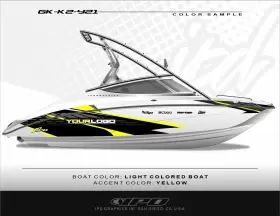 Gk-k2-y21 Ipd Graphics Boat Graphic Kit For Yamaha 212x 212ss Sx210 And Ar210 K2 Design